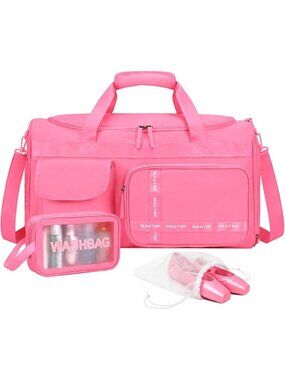 Spacious Gym Duffle Bag for Men & Women | Wet Dry Separation, Travel Ready